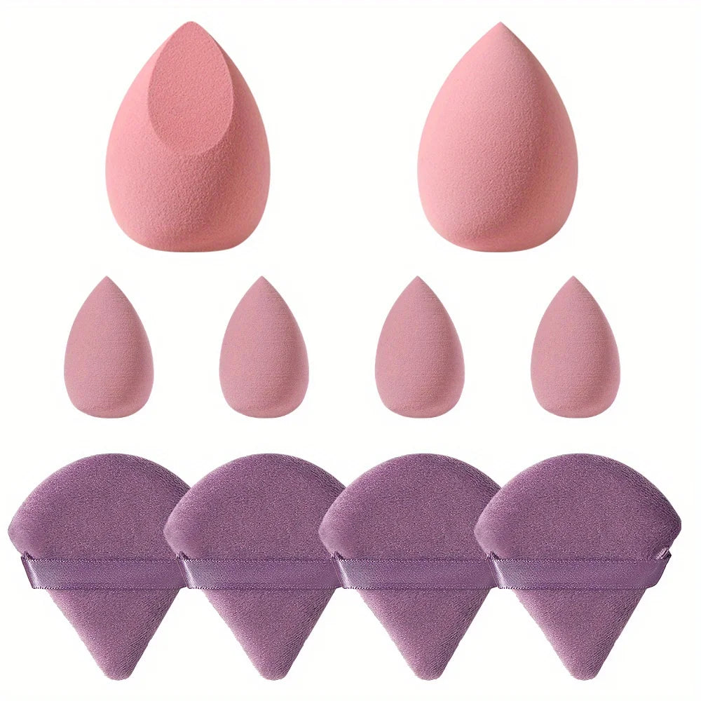 10 PCS Makeup Puff Set