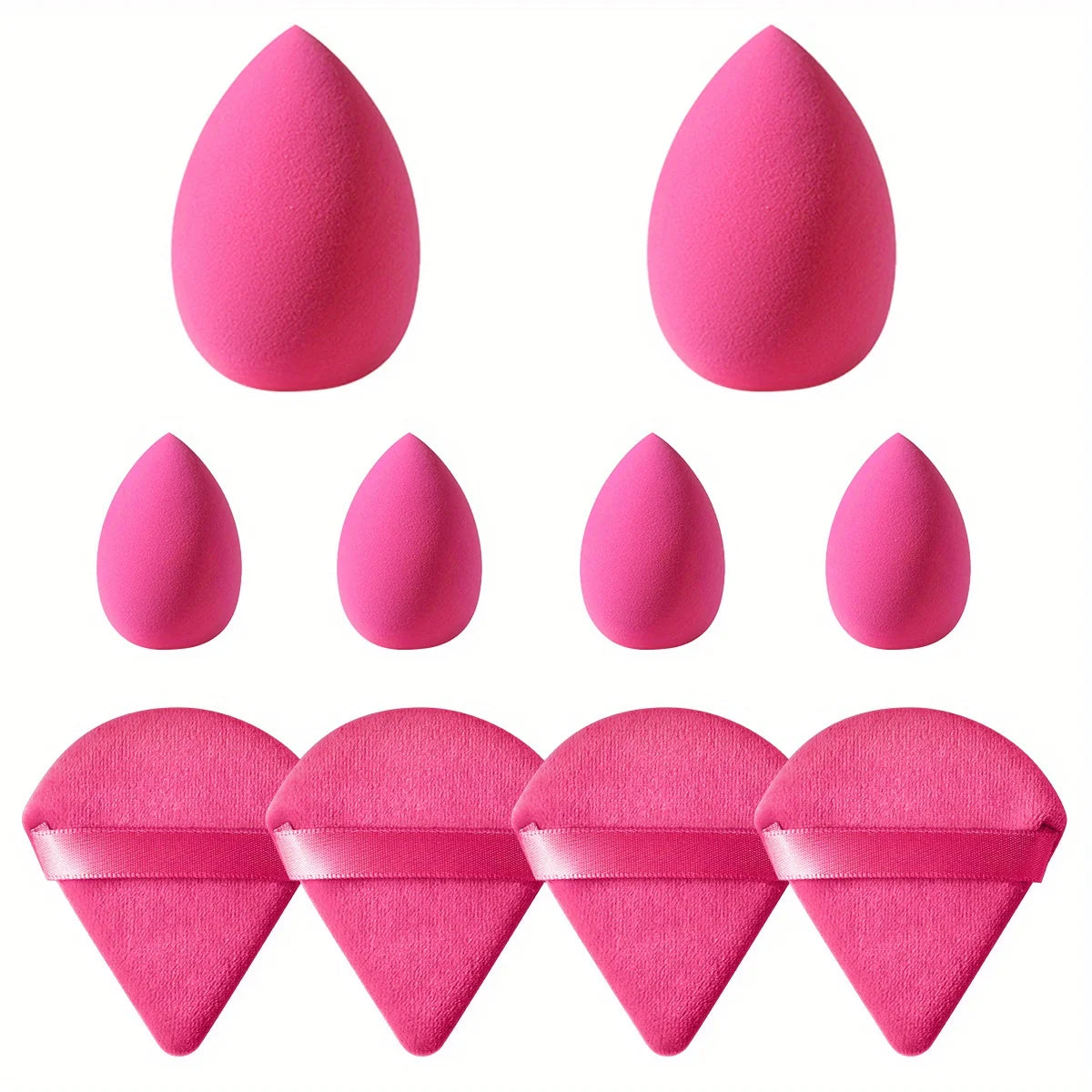 10 PCS Makeup Puff Set