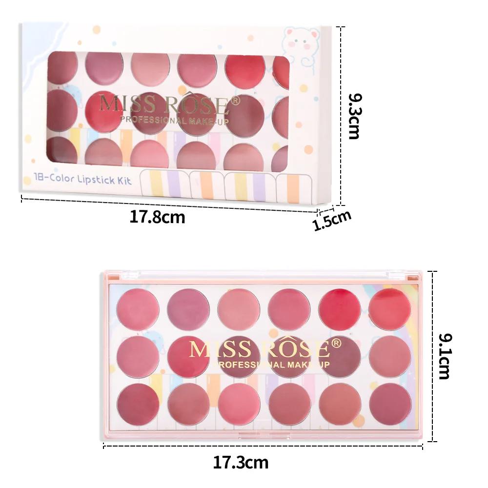 18 Colors Matte Lipstick Palette