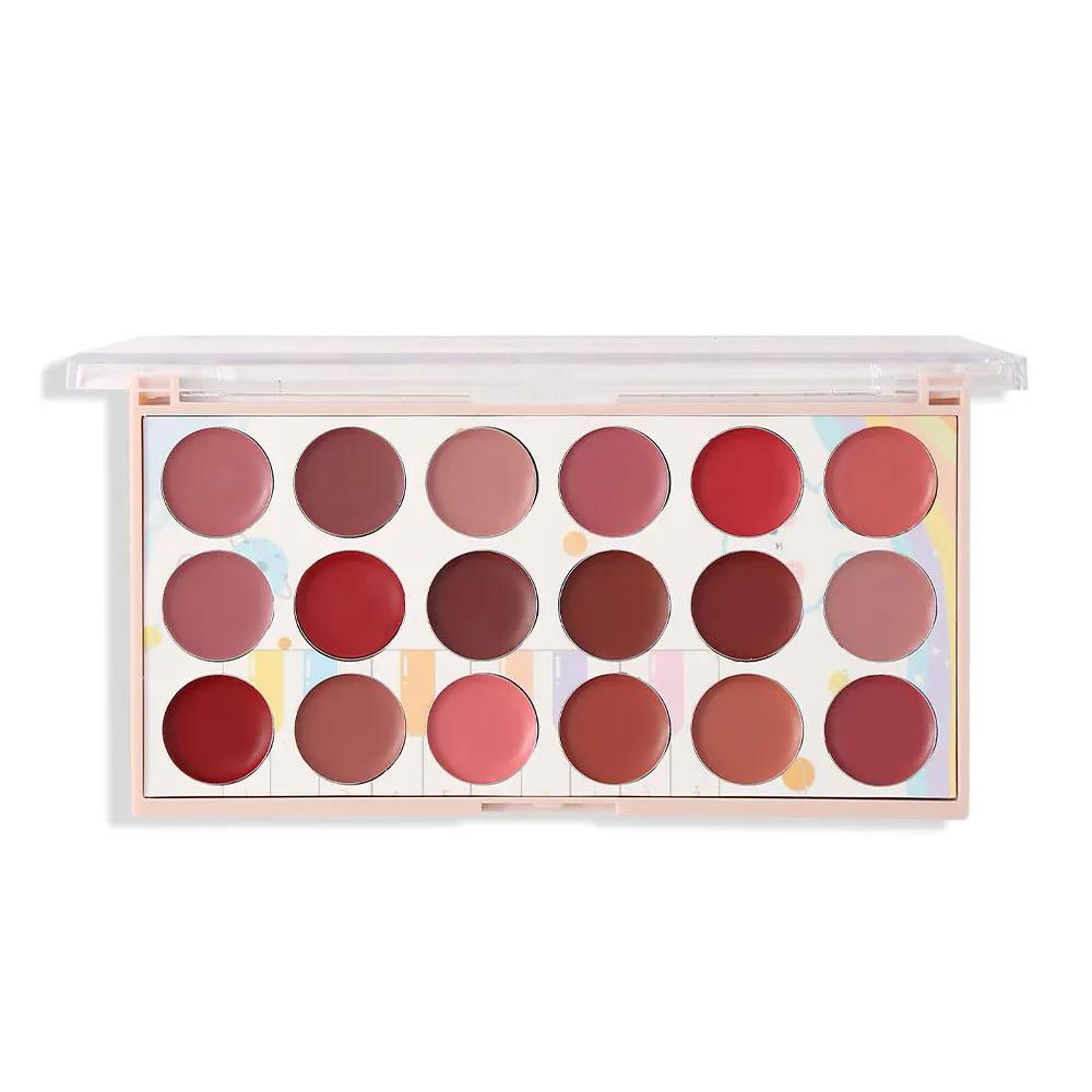 18 Colors Matte Lipstick Palette