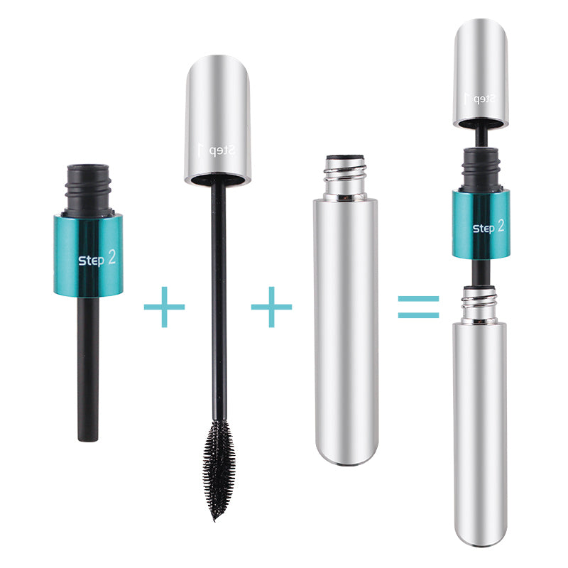 2 In 1 Waterproof Mascara