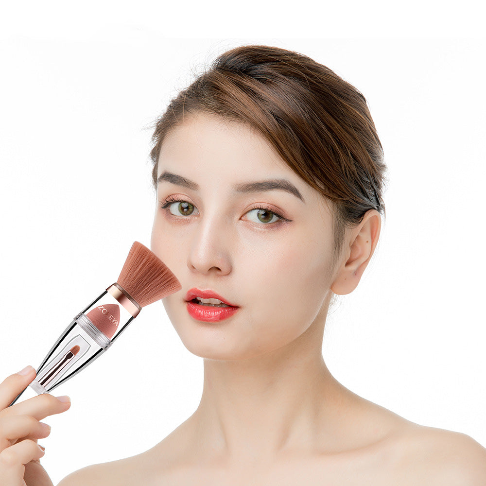 3 in 1 Portable Makeup Brush