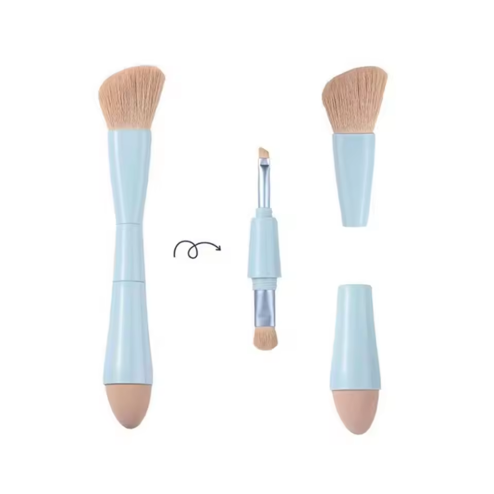 4-in-1 Makeup Brush Multi-Tasker