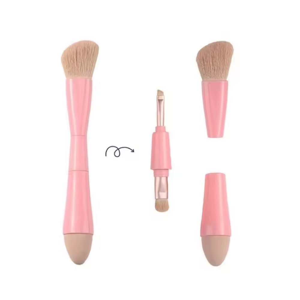 4-in-1 Makeup Brush Multi-Tasker
