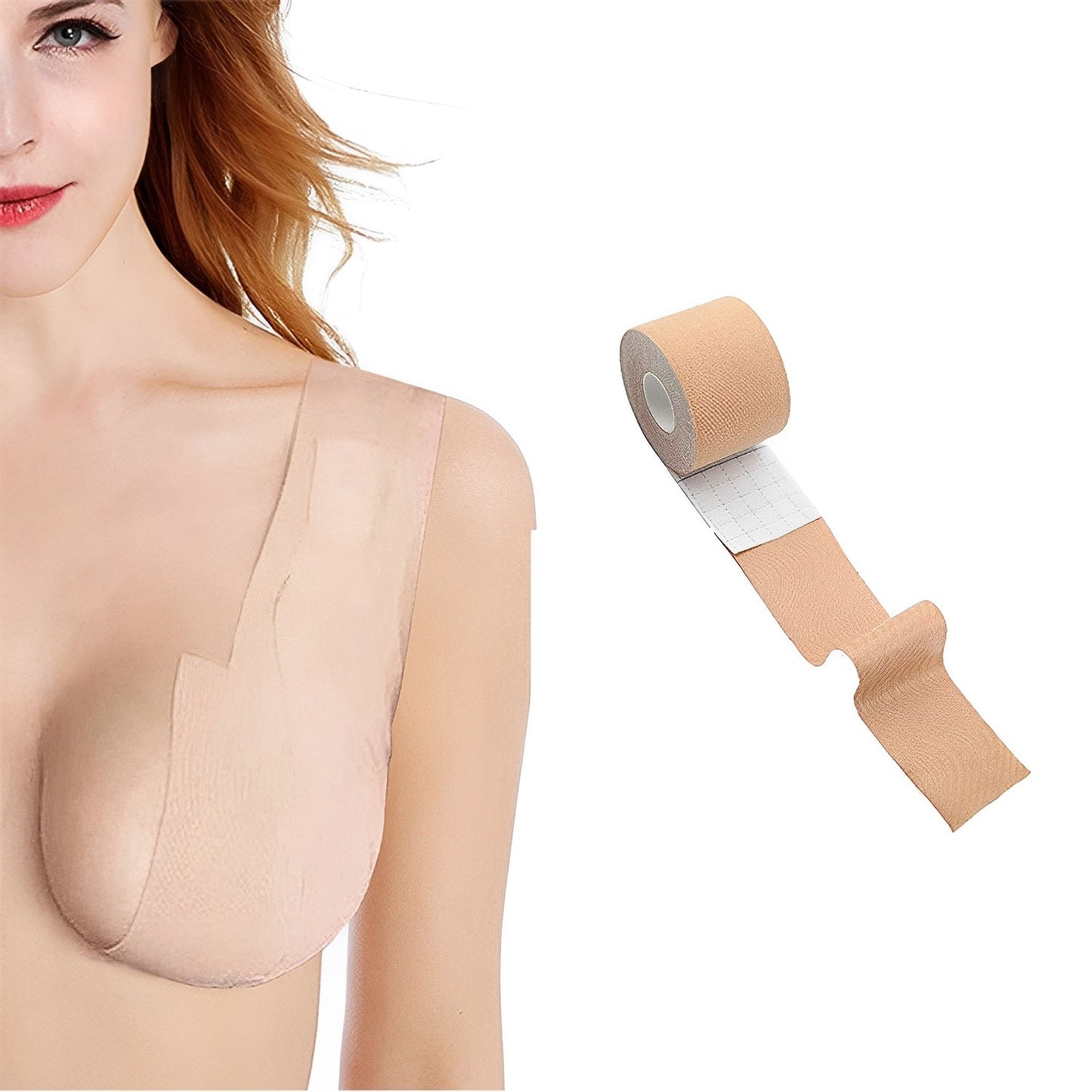 Bra tape push up
