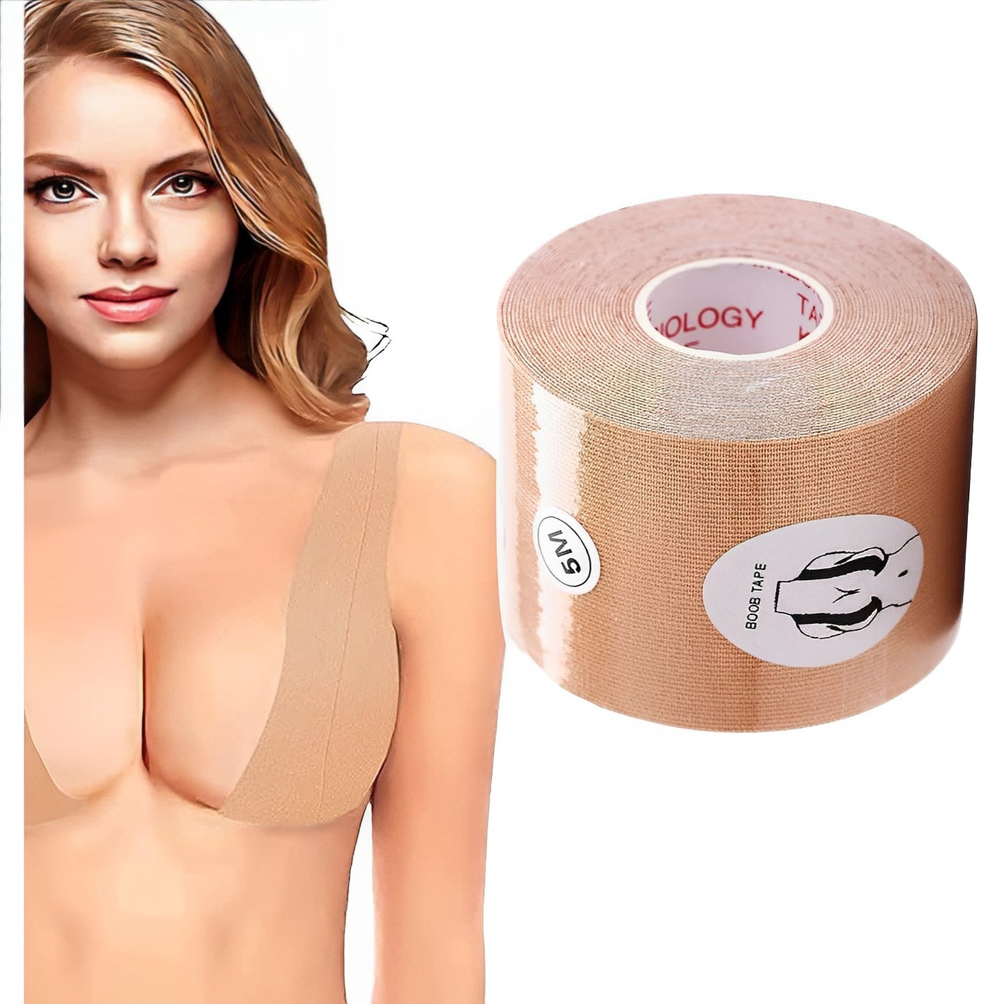 Bra tape push up