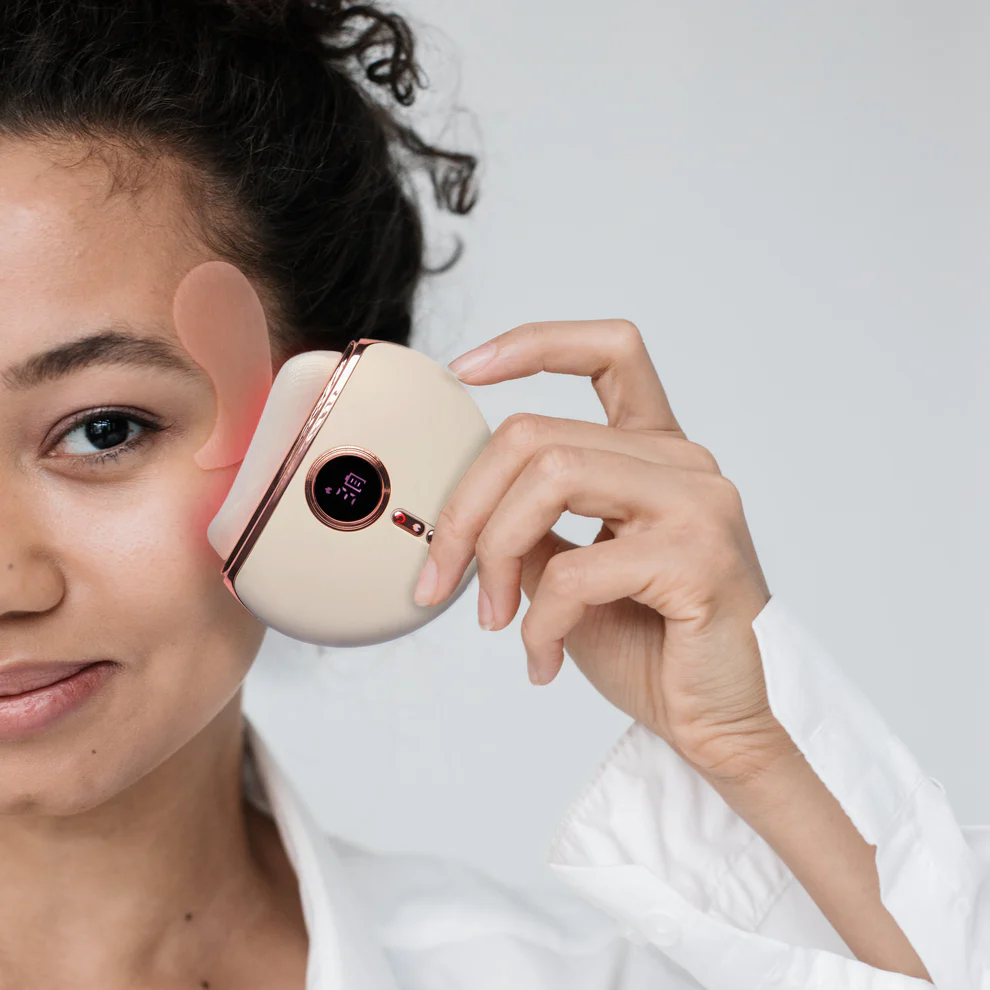 Face Massager Gua Sha Red Light