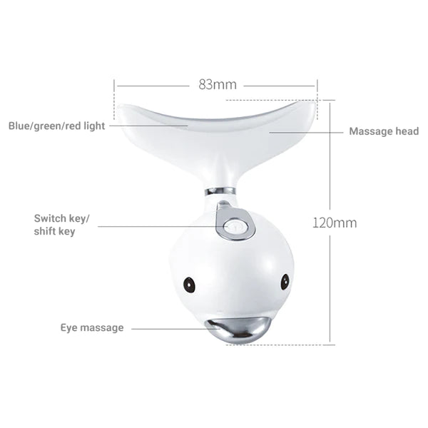 Neck and Face Massager - Photon LED Massager