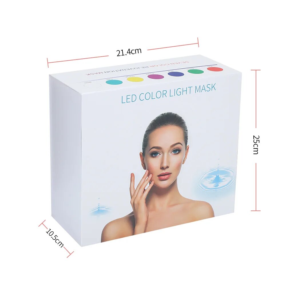 7 Colors Led Facial Mask