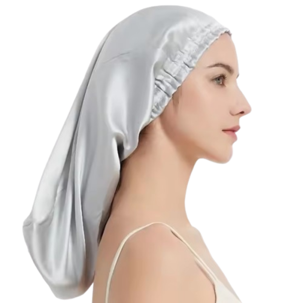 Long Hair Satin Bonnet