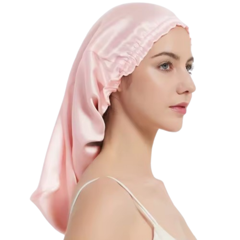 Long Hair Satin Bonnet