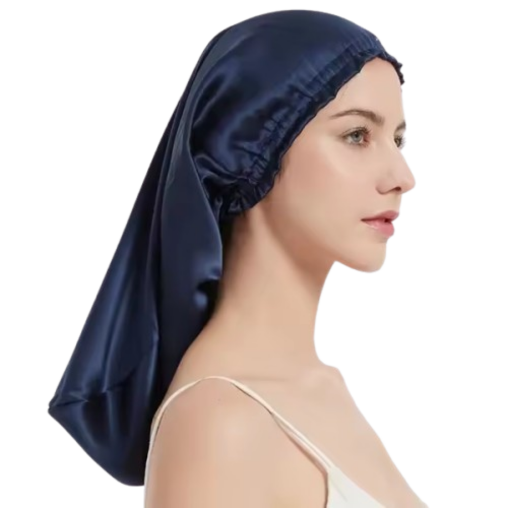 Long Hair Satin Bonnet