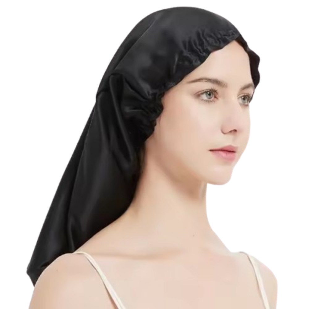 Long Hair Satin Bonnet