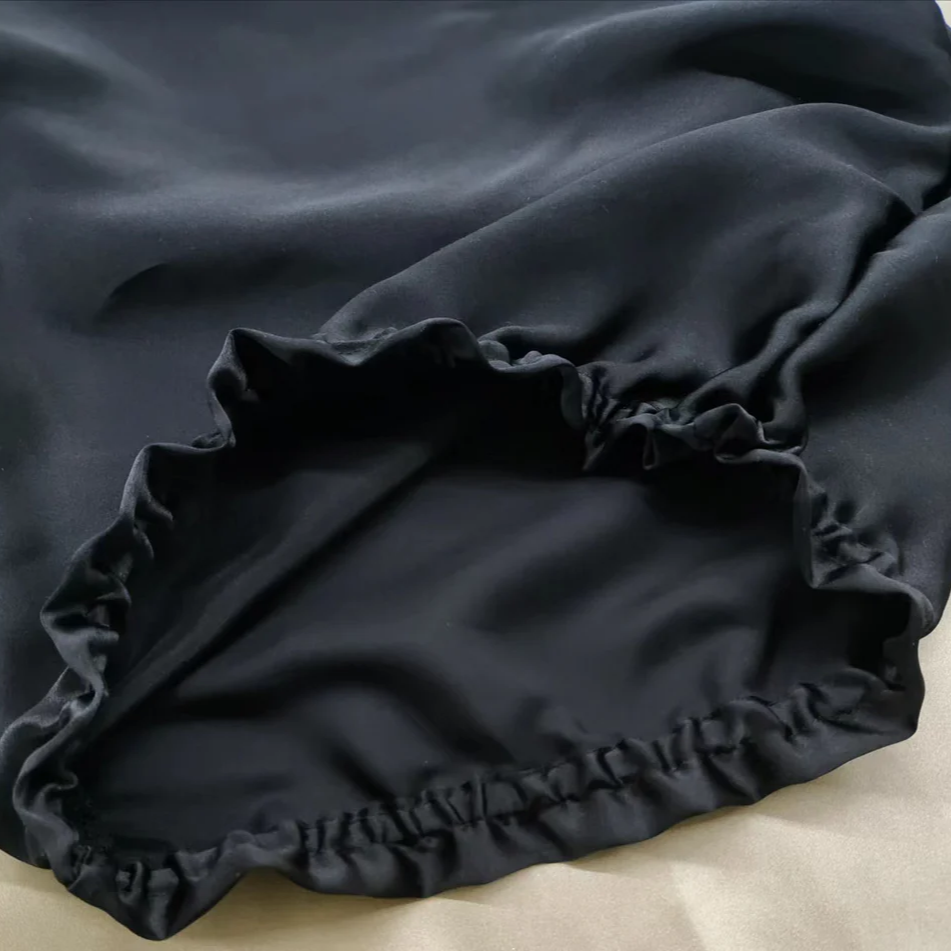 Long Hair Satin Bonnet
