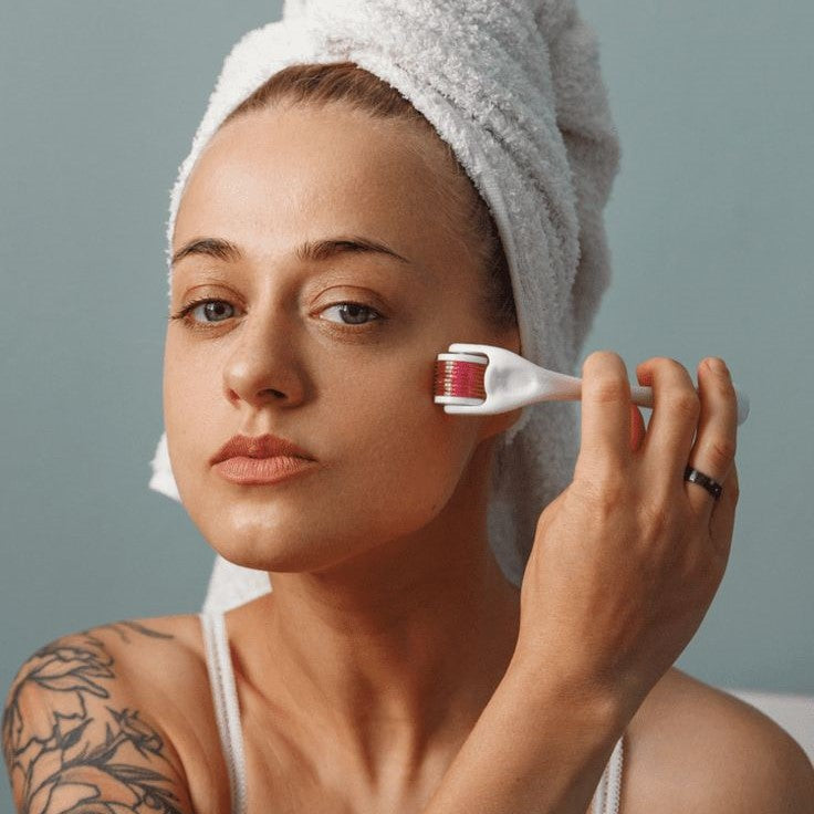 Microneedling Roller Kit For Skin And Hair