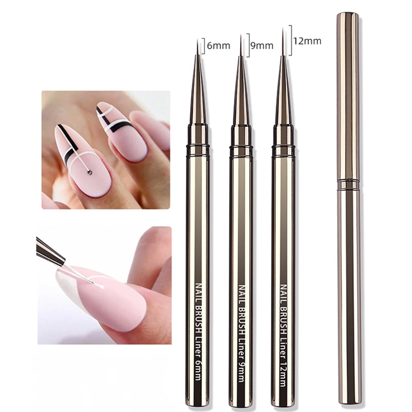 Nail Liner Brush Set