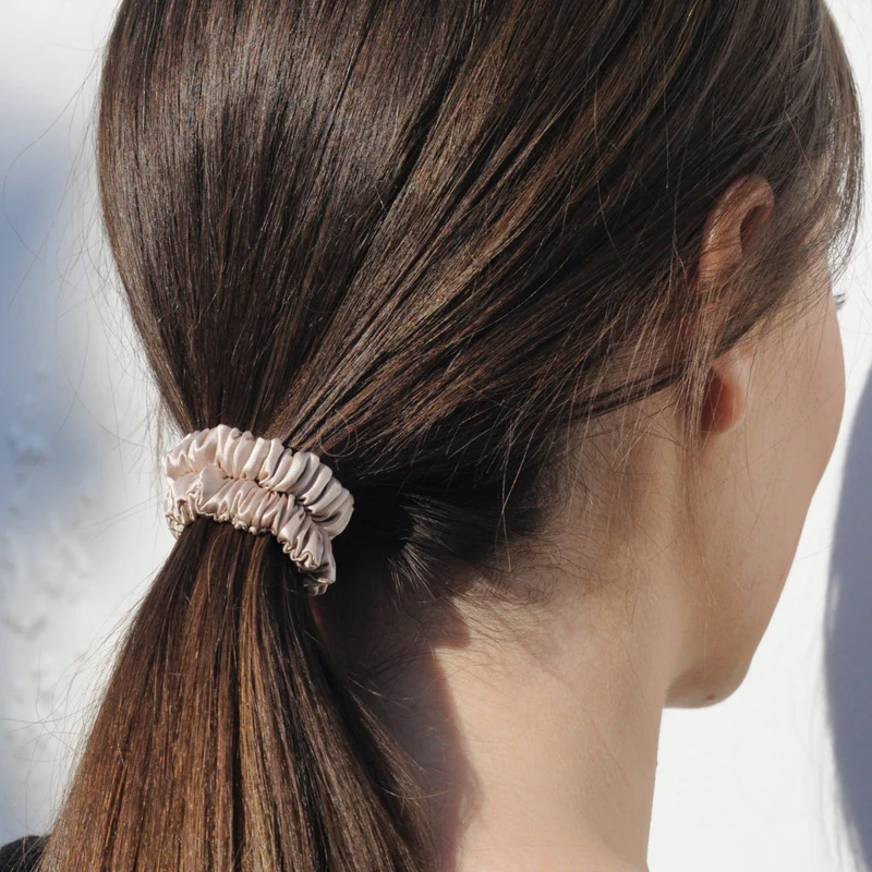 Satin hair tie