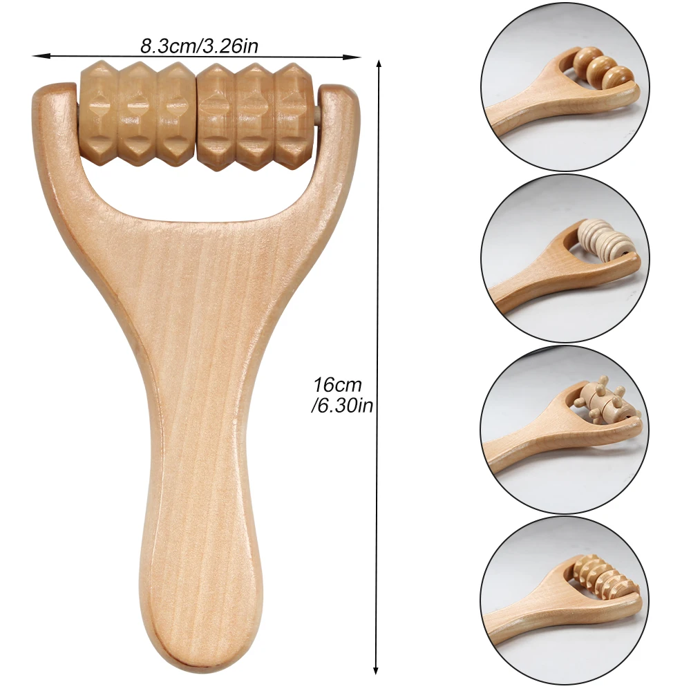 Wood Massage Roller