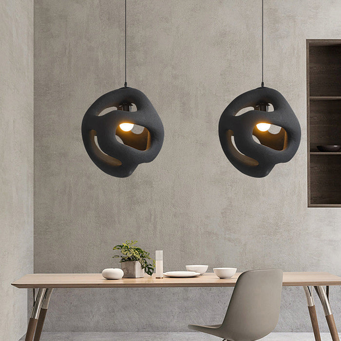 Rustic Wooden Pendant Lamp - Glamry