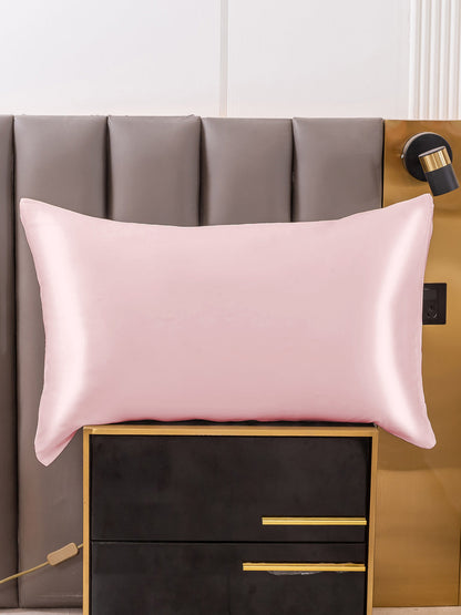Soft Mulberry Silk Pillowcase with Zipper Closure