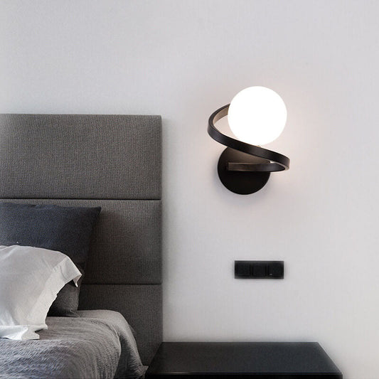 Modern Metal Arc Wall Lamp - Glamry