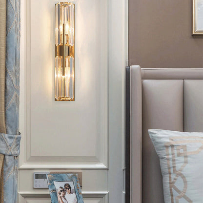 Elegant Sparkle Crystal Wall Lamp - Glamry
