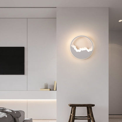 Modern Wave Pattern Wall Lamp