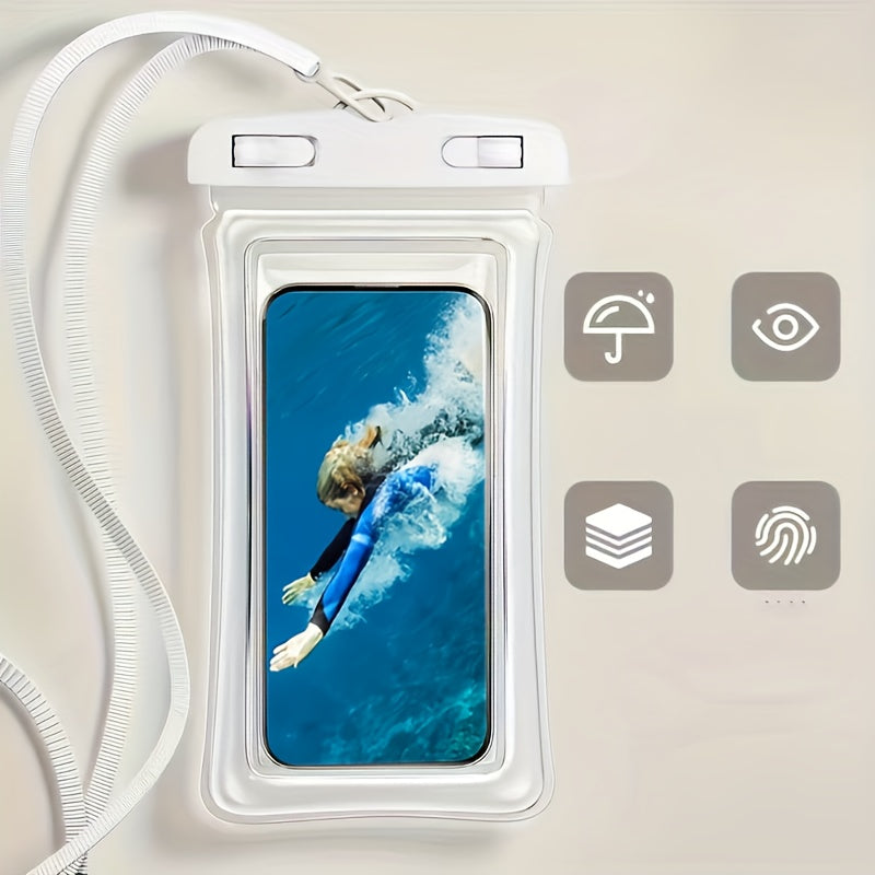 Waterproof Phone Case with Lanyard for Pool and Travel