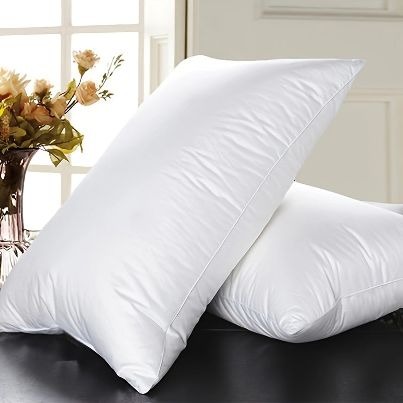 Plush Down Pillow for Comfortable Sleep