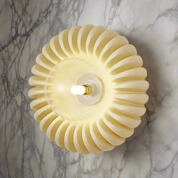 Modern Glossy Resin Wall Light