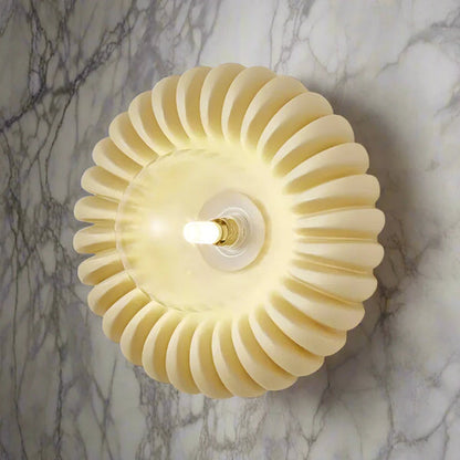 Modern Glossy Resin Wall Light