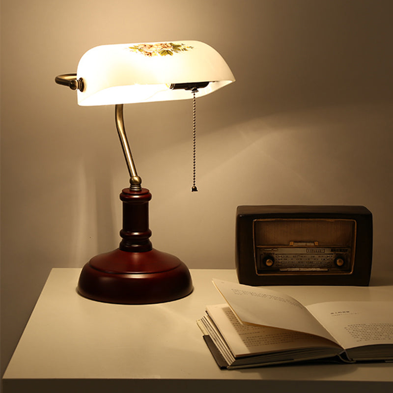 Vintage Style Half Moon Table Lamp - Glamry