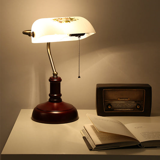 Vintage Style Half Moon Table Lamp - Glamry