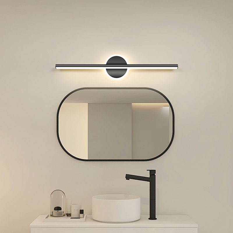 Modern Black and Gold LED Wall Light
