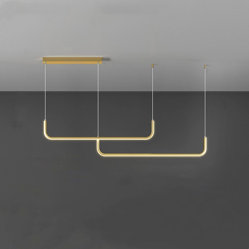 Modern Glass LED Hanging Lamp