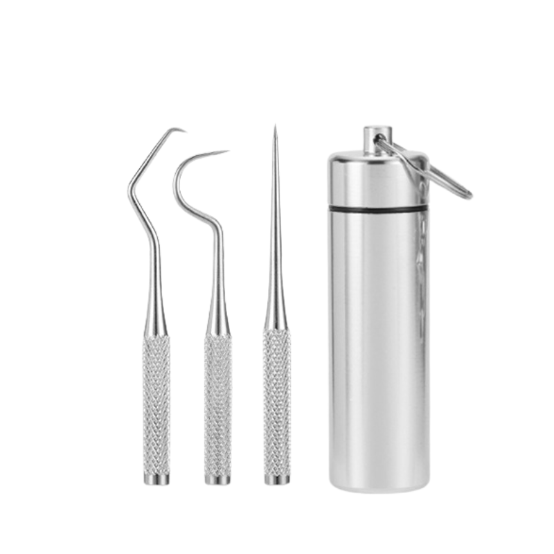 Dentaclean - Premium Metal Dental Pick & Scraper