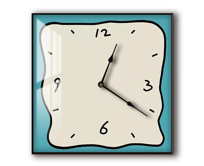 Unique Modern Metal Wall Clock