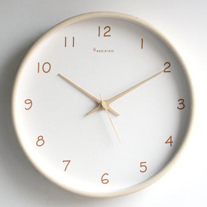 Natural Wood Traditional Wall Clock - Glamry