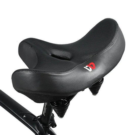 Extra Comfortable Wide Bike Seat Cushion - Glamry
