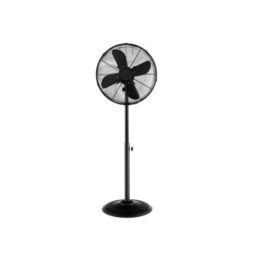 Compact Standing Fan with 3 Speeds and Adjustable Height - Glamry