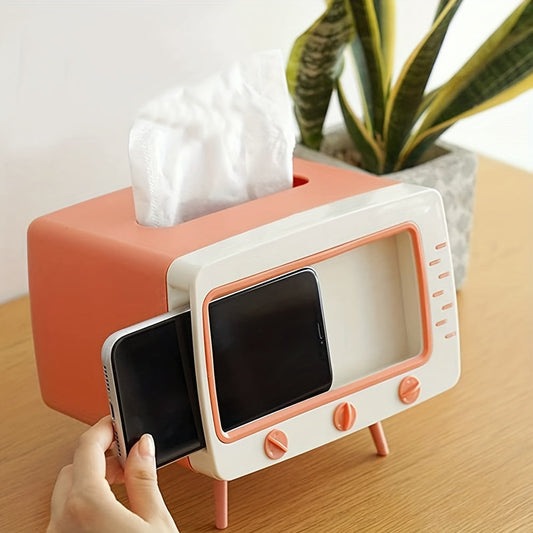 Vintage Phone Stand Tissue Box Cover for Home Decor - Glamry