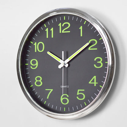 Slim Backlit Quiet Wall Clock - Glamry