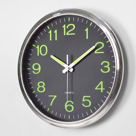 Slim Backlit Quiet Wall Clock - Glamry