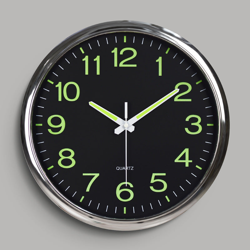 Slim Backlit Quiet Wall Clock