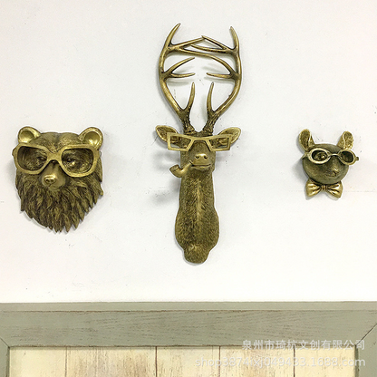 Rustic Deer Antler Wall Decor - Glamry