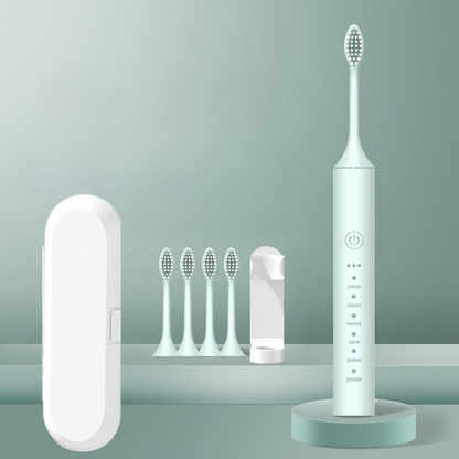 Electric Toothbrush with Replaceable Heads