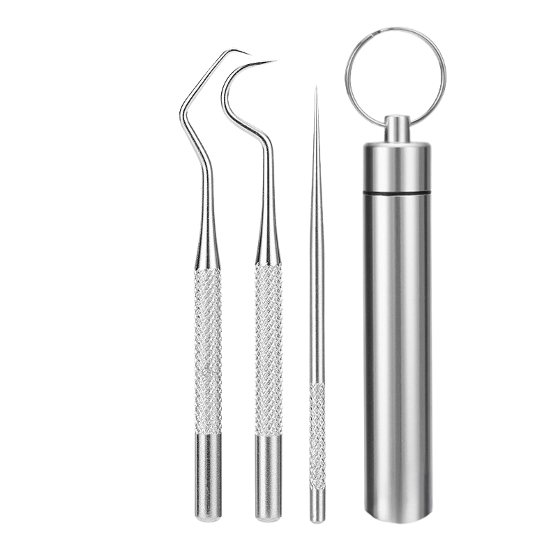 Dentaclean - Premium Metal Dental Pick & Scraper