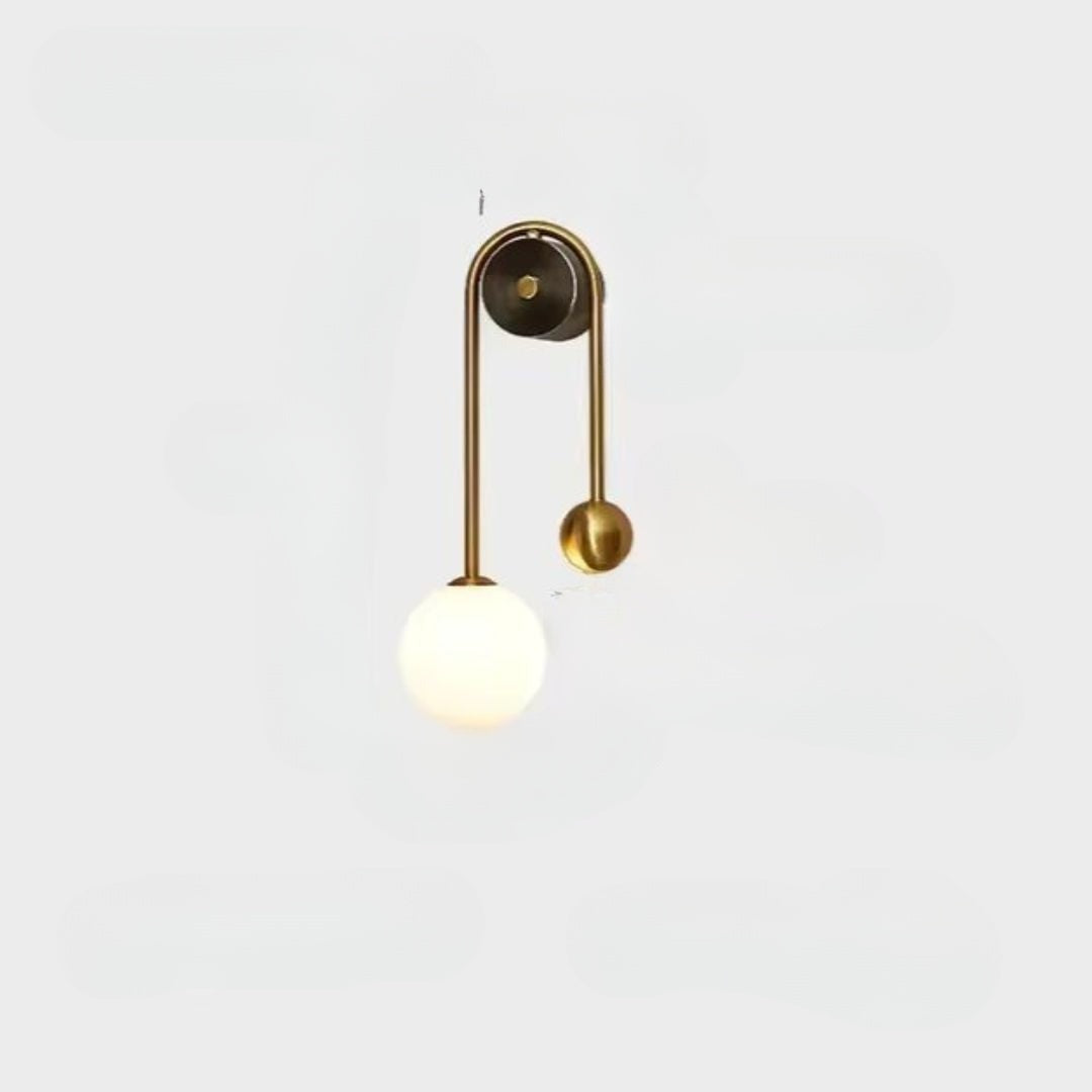 Simple Round Wall Lamp