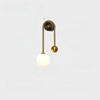 Simple Round Wall Lamp