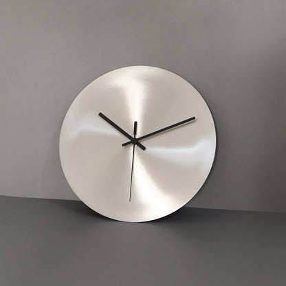 Slim Stainless Steel Wall Clock